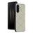 For Samsung Galaxy S25 Case X-Patterned TPU PU Leather PC Anti-Drop Phone Cover - Grey - 1