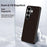 For Samsung Galaxy S24 Ultra Case X-Patterned TPU PU Leather PC Anti-Drop Phone Cover - Green - 3