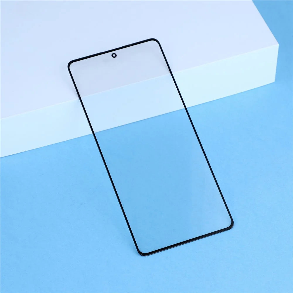 For Xiaomi Poco F5 5G Front Screen Glass Lens + OCA Adhesive Part (without Logo) - 3
