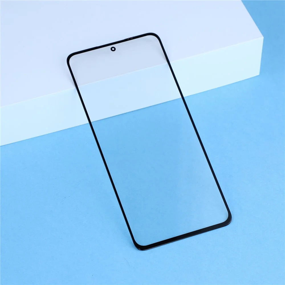 For Xiaomi Redmi Note 14 5G Front Screen Glass Lens + OCA Adhesive Part (without Logo) - 3