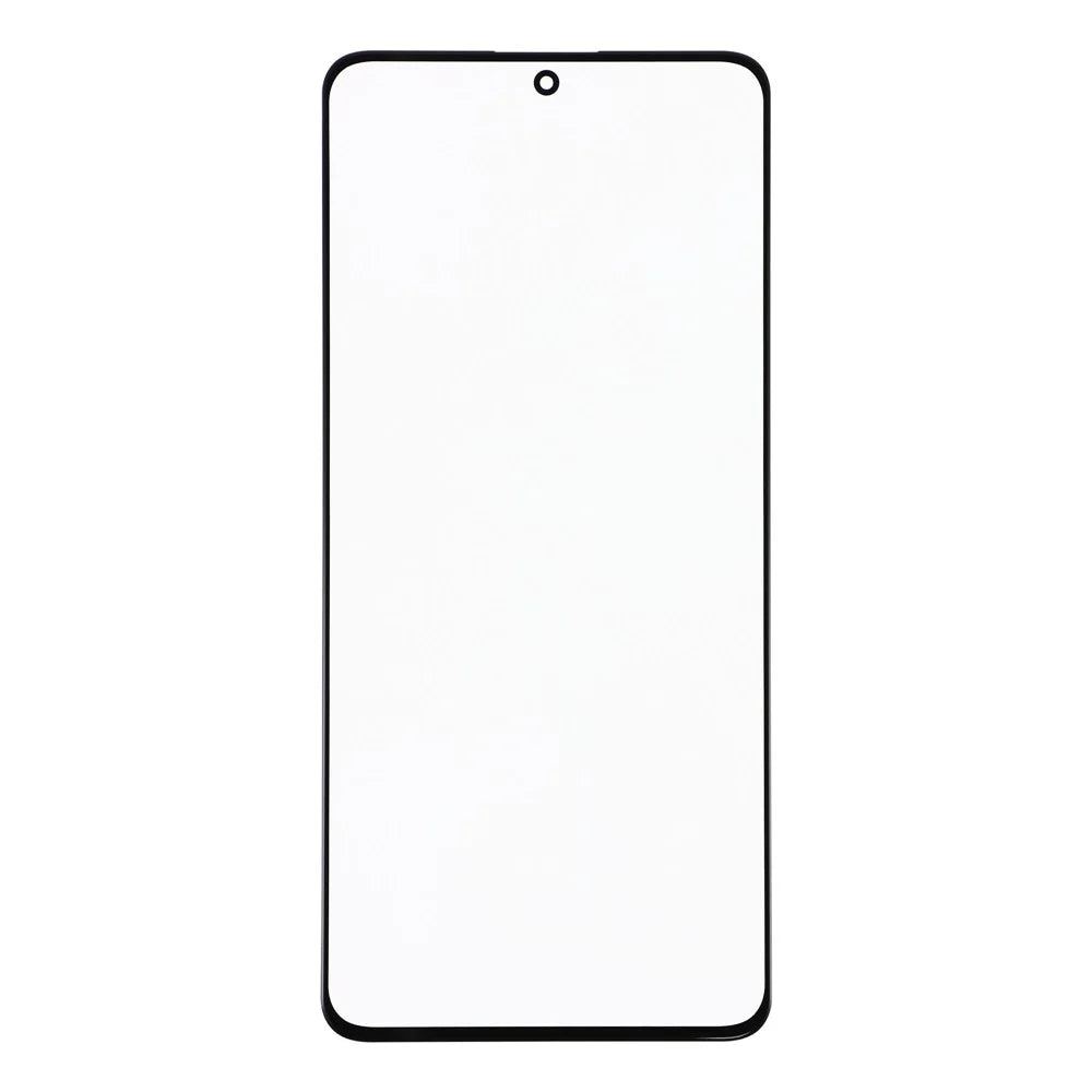 For Xiaomi Poco X6 5G Front Screen Glass Lens + OCA Adhesive Part (without Logo) - 1