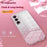 For Samsung Galaxy S26 Case Electroplating Gradient Glitter TPU Phone Cover - Pink - 4