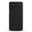 For Samsung Galaxy S23 Ultra Solid Color Hard PC Back Case Cloth Texture Anti-drop Phone Cover - Black - 3