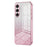 For Samsung Galaxy A27 5G Case Electroplating Gradient Glitter TPU Phone Cover - Pink - 1
