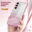 For Samsung Galaxy A27 5G Case Electroplating Gradient Glitter TPU Phone Cover - Pink - 5