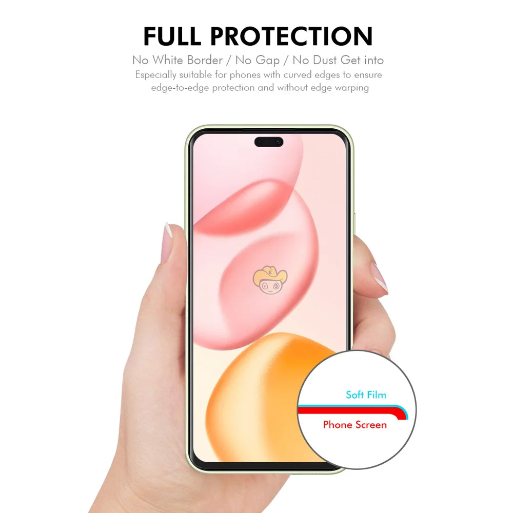ENKAY HAT PRINCE For Xiaomi Poco M8 Pro 5G / Redmi Note 15 Pro+ 5G (Global)  Magnetic Case with Hydrogel Film PC TPU Phone Cover - White - 7