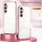 For Samsung Galaxy A27 5G Case Electroplating Frame Soft TPU Phone Cover - Pink - 3