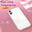 Phone Case For Samsung Galaxy A06 5G  /  A06 4G Electroplating Frame Soft TPU Phone Cover - Pink - 3