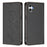 For Samsung Galaxy A08 5G / A08 4G / A07 4G / A06 4G / A06 5G Case RFID Blocking Wallet Stand Imprinted Cat Pattern Leather Phone Cover - Black - 1