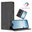 For Samsung Galaxy S25 Ultra Case RFID Blocking Wallet Stand Imprinted Cat Pattern Leather Phone Cover - Black - 3