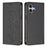 For iPhone 16 Plus Case RFID Blocking Wallet Stand Imprinted Cat Pattern Leather Phone Cover - Black - 1
