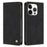 For iPhone 16 Pro Case HX RFID Blocking Wallet Stand Leather Flip Phone Cover - Black - 1
