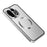 For OnePlus 15 5G Magnetic Case Hard PC Metal Frame Frosted Phone Back Cover - Silver - 1