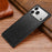 For iPhone 17 Pro Case Litchi Texture PU Leather Coated PC + TPU Protective Phone Back Cover - Black - 2
