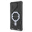 For Samsung Galaxy S25 Ultra Magnetic Case PC + TPU Kickstand Phone Cover with Lanyard - Black - 4