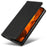 For Samsung Galaxy A57 5G Case Magnetic Litchi Texture Wallet Leather Phone Cover with Wrist Strap - Black - 5