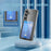 For 	Samsung Galaxy S26+ Case TPU + PC + Acrylic Cell Phone Cover with Card Holder - Transparent - 3