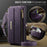 CASEME For Samsung Galaxy S26 Case  C39 RFID Blocking Zipper Wallet Stand Leather Cover with Strap - Purple - 5