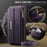 CASEME For Samsung Galaxy S26 Ultra Case  C39 RFID Blocking Zipper Wallet Stand Leather Cover with Strap - Purple - 5