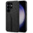 DENIOR For Samsung Galaxy S26 Ultra Case Elastic Card Holder PU Leather + TPU + PC Phone Cover - Black - 1