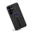 DENIOR For Samsung Galaxy S26 Ultra Case Elastic Card Holder PU Leather + TPU + PC Phone Cover - Black - 3
