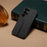 DENIOR For Samsung Galaxy S26 Ultra Case Elastic Card Holder PU Leather + TPU + PC Phone Cover - Black - 5