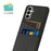 For Samsung Galaxy S26+ Case Cloth + Hard PC Phone Cover with Dual Card Slots - Black - 2