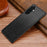 For Samsung Galaxy A37 5G Case Litchi Texture PU Leather Coated PC + TPU Protective Phone Back Cover - Black - 2