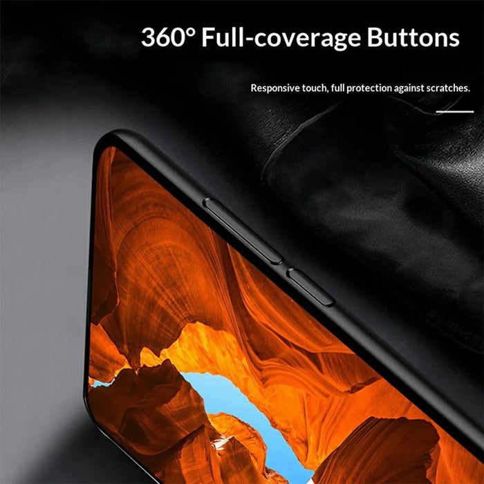 For Samsung Galaxy Z Fold7 5G Case Litchi Texture PU Leather Coated PC + TPU Protective Phone Back Cover - Black - 2