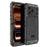 IP68 Waterproof Phone Case for iPhone 17 Pro Max Metal + Silicone Cover with Screen Protector - Black - 1