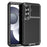 For Samsung Galaxy S26+ Case Silicone + Metal Phone Cover with Tempered Glass Screen Protector - Black - 1