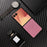 For Samsung Galaxy Z Flip7 5G Case Silk-Textured PU Leather Coated PC TPU Protective Phone Back Cover - Pink - 5