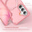 For Samsung Galaxy S26 Magnetic Case Kickstand TPU + PC Shockproof Phone Back Cover - Pink - 3