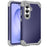 For Samsung Galaxy S26+ Case Shockproof PC + TPU Phone Back Cover - Navy Blue - 1