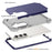 For Samsung Galaxy S26+ Case Shockproof PC + TPU Phone Back Cover - Navy Blue - 5
