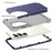 For Samsung Galaxy S26 Ultra Case Shockproof PC + TPU Phone Back Cover - Navy Blue - 5