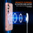 For Samsung Galaxy S26+ Magnetic Case Kickstand TPU PC Shockproof Phone Back Cover - Pink - 3