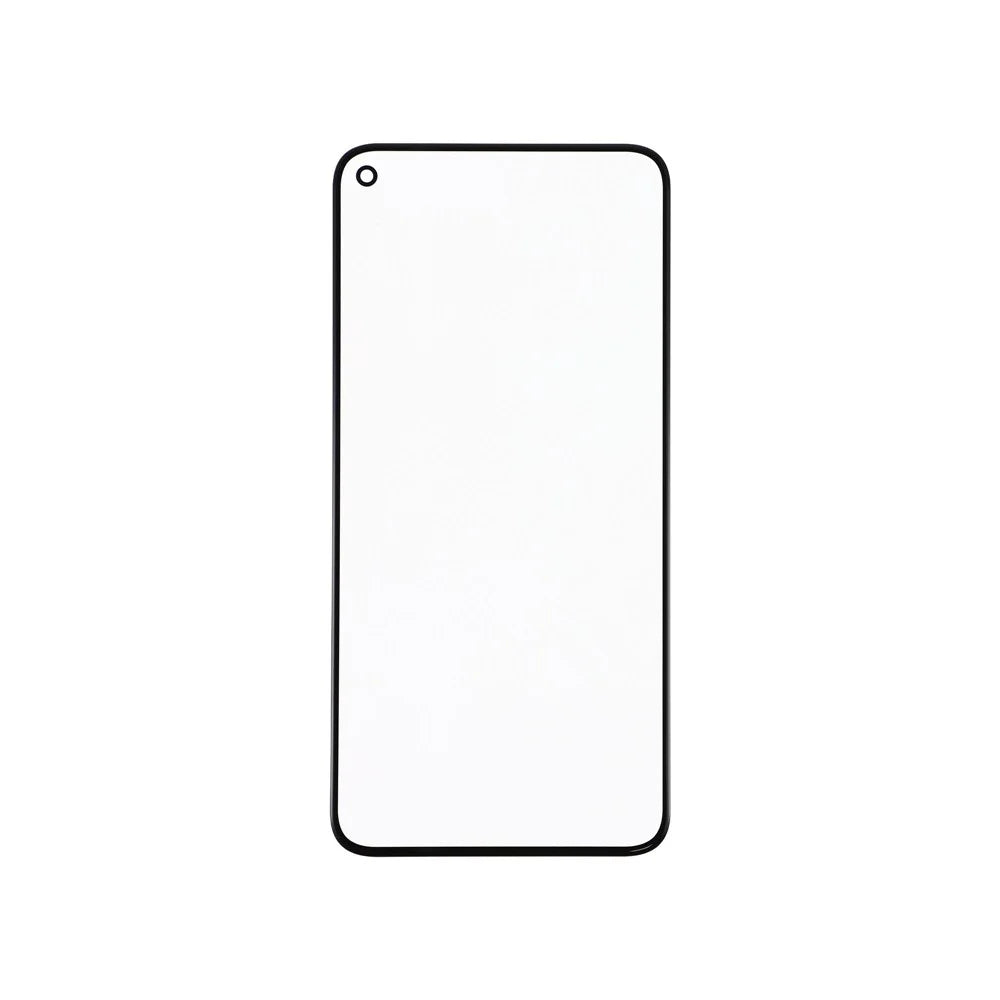 For Google Pixel 5 Front Screen Glass Lens + OCA Adhesive Part (without Logo) - 1