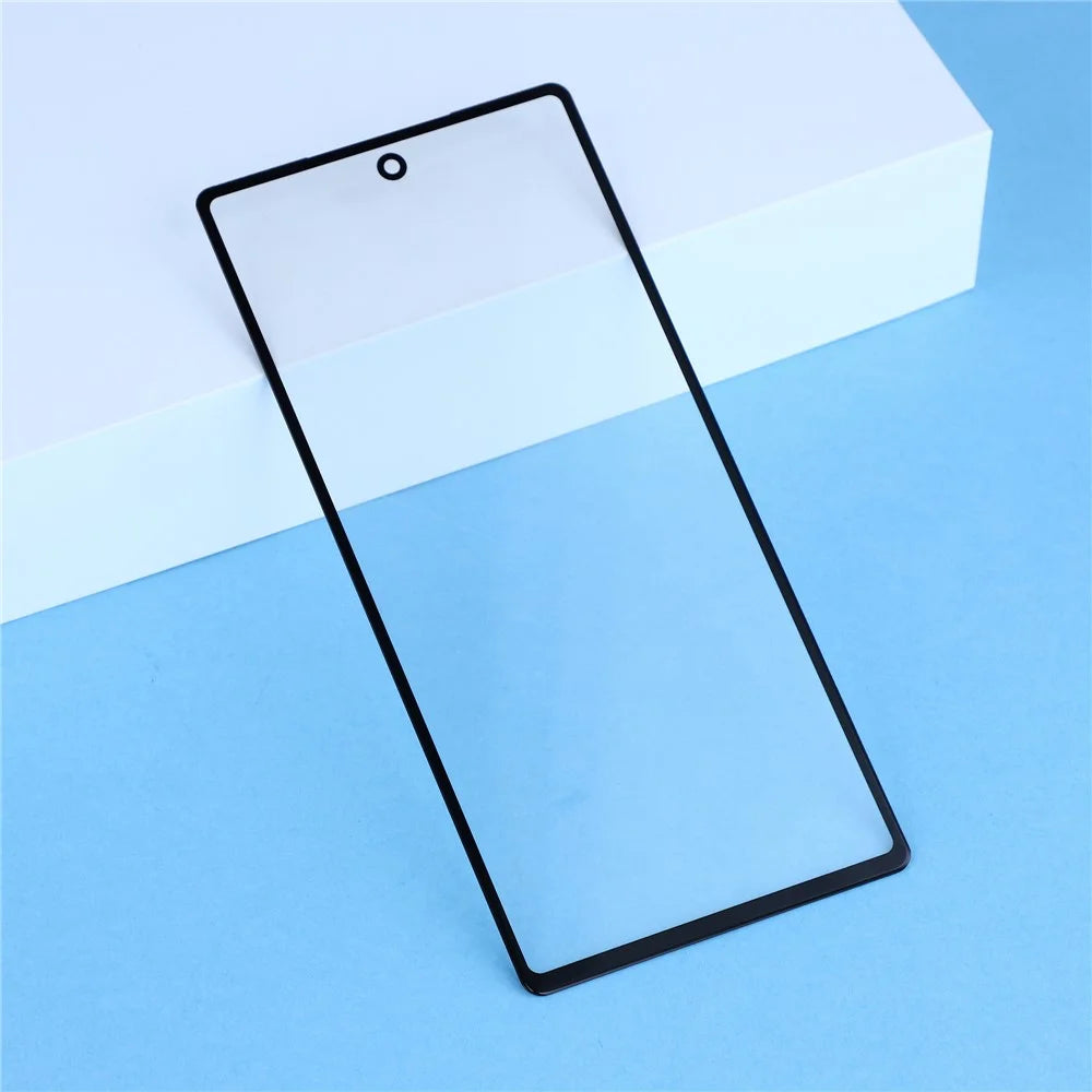 For Google Pixel 6 Front Screen Glass Lens + OCA Adhesive Part (without Logo) - 3