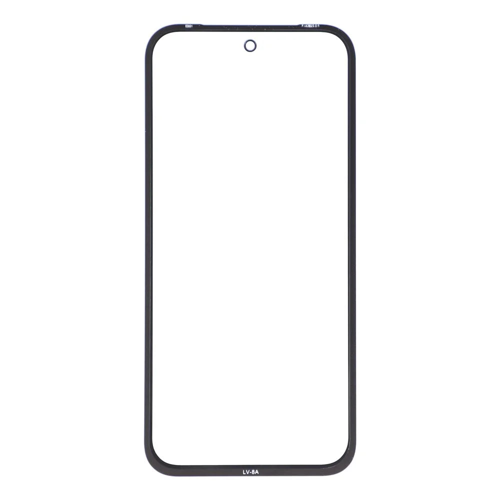 For Google Pixel 8a Front Screen Glass Lens + OCA Adhesive Part (without Logo) - 2