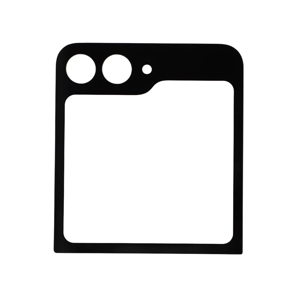 For Samsung Galaxy Z Flip6 5G F741 Front Screen Glass Lens + OCA Adhesive Part (Small Screen) (without Logo) - 1