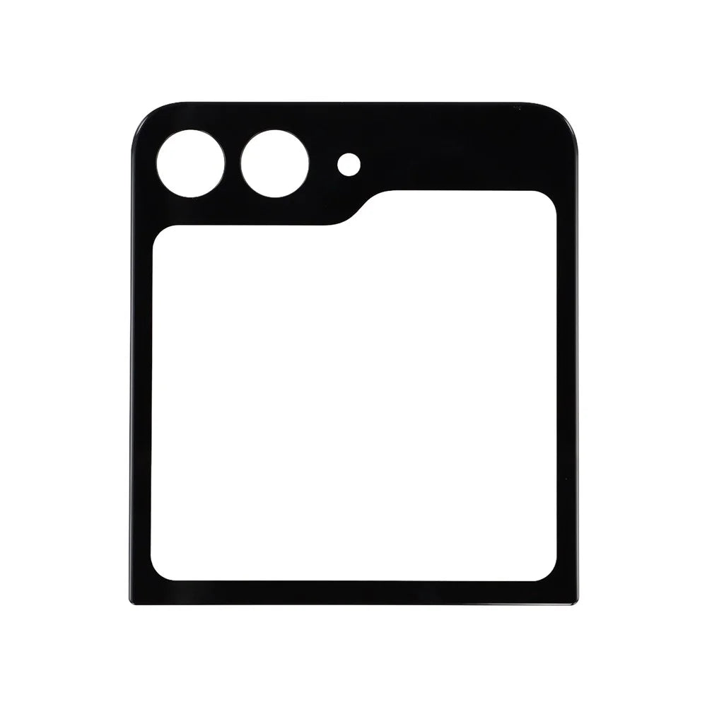 For Samsung Galaxy Z Flip5 5G F731 Front Screen Glass Lens + OCA Adhesive Part (Small Screen) (without Logo) - 1