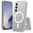 For Samsung Galaxy S26+ Magnetic Case 2.0mm Scratch Resistant TPU + PC Phone Cover - Transparent - 1
