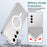 For Samsung Galaxy S26+ Magnetic Case 2.0mm Scratch Resistant TPU + PC Phone Cover - Transparent - 3