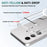 For Samsung Galaxy S26+ Magnetic Case 2.0mm Scratch Resistant TPU + PC Phone Cover - Transparent - 6