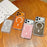 For iPhone 18 Pro Max / 17 Pro Max Case Compatible with MagSafe Clear Glitter Shockproof TPU Acrylic Phone Cover - Pink - 7