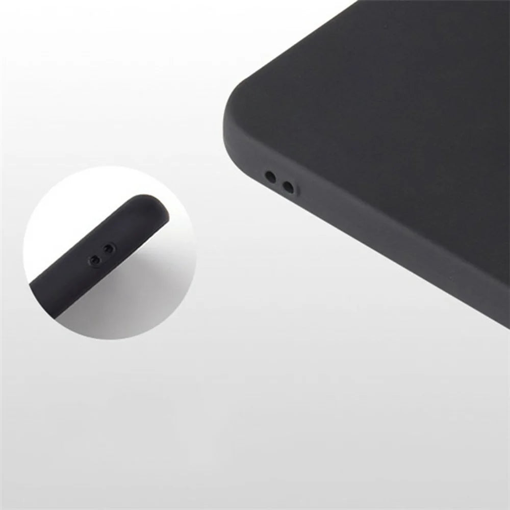 For iPhone 17 Pro TPU Phone Case Matte Anti-Fingerprint Protective Cover - Black - 3