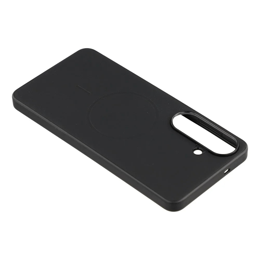 X-LEVEL For Samsung Galaxy S26+ Magnetic Case PC + TPU + PU Phone Back Cover - Black - 4