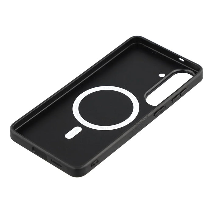 X-LEVEL For Samsung Galaxy S26+ Magnetic Case PC + TPU + PU Phone Back Cover - Black - 5