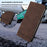 For iPhone 15 Case RINACASIS RC23 RFID Blocking Wallet Stand PU Leather Phone Cover - Brown - 7